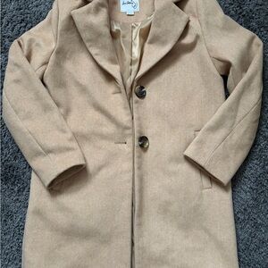 Womens Tan Coat